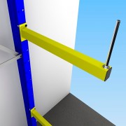 Braço para Cantilever c/Batente 2